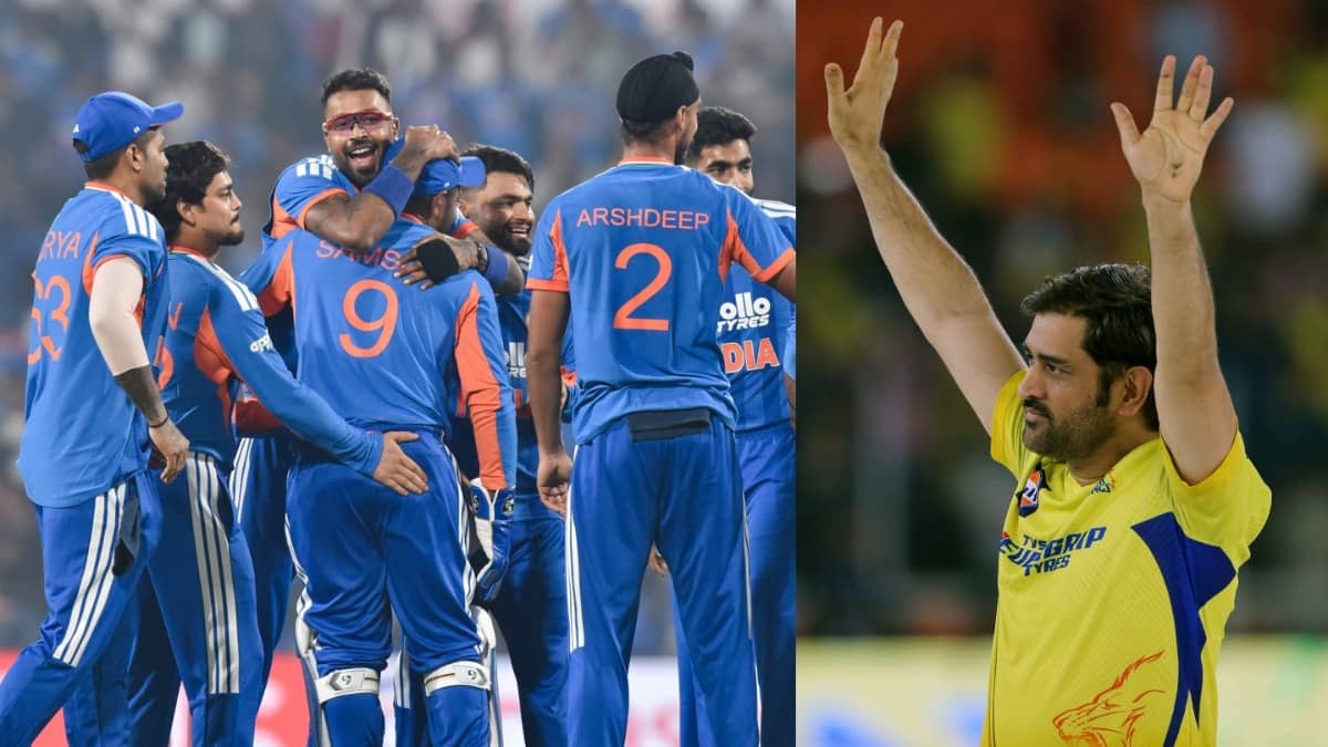 Indian Cricket Team and MS Dhoni