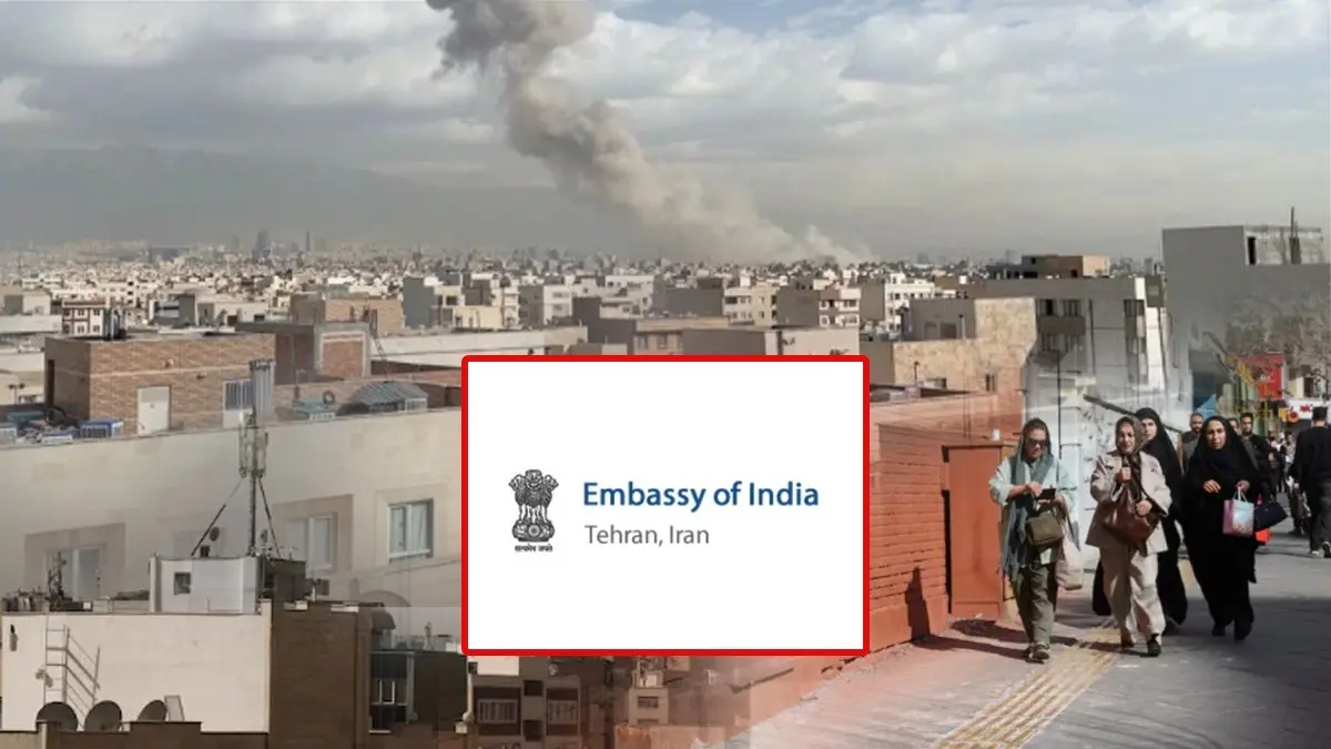 Indian Embassy in Tehran Issues Advisory Urging Caution Amid US-Israel Strikes on Iran Indian Embassy in Tehran Issues Advisory Urging Caution Amid US-Israel Strikes on Iran