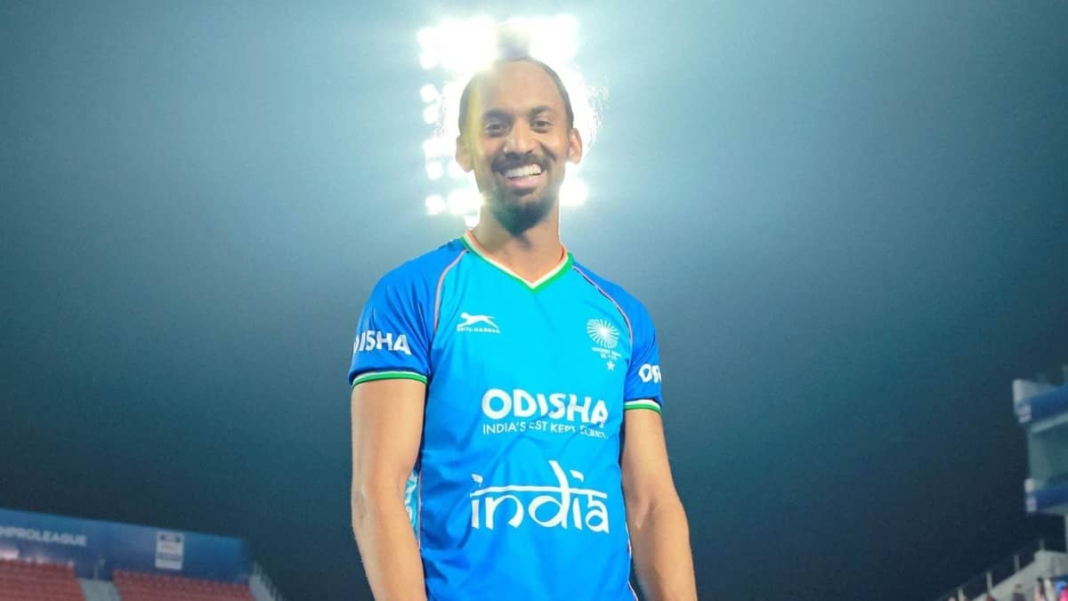 Indian hockey vice captain Hardik Singh