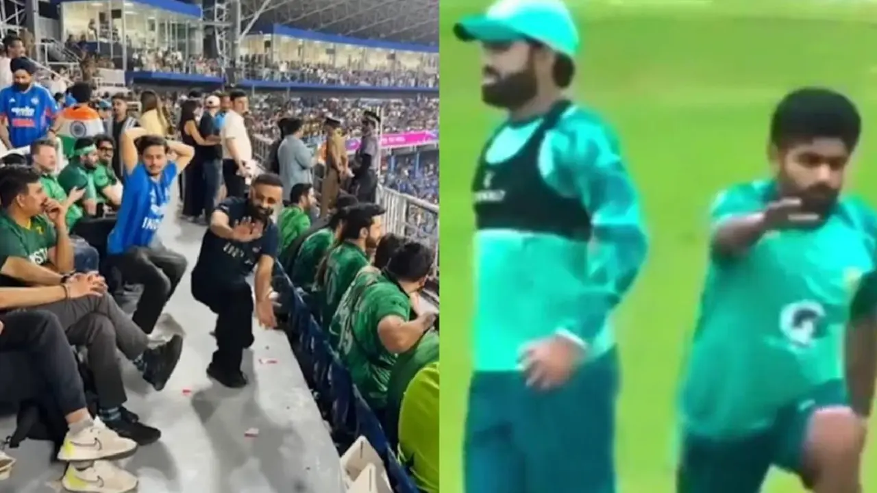 IND vs PAK: कहीं मुंह दिखाने लायक नहीं रहा पाकिस्तान, हार के बाद भारतीय इंफ्लुएंसर ने बाबर-रिजवान की उतारी ऐसी नकल, VIDEO देख छूट जाएगी हंसी Indian Influencer mocks Pakistani Cricketers