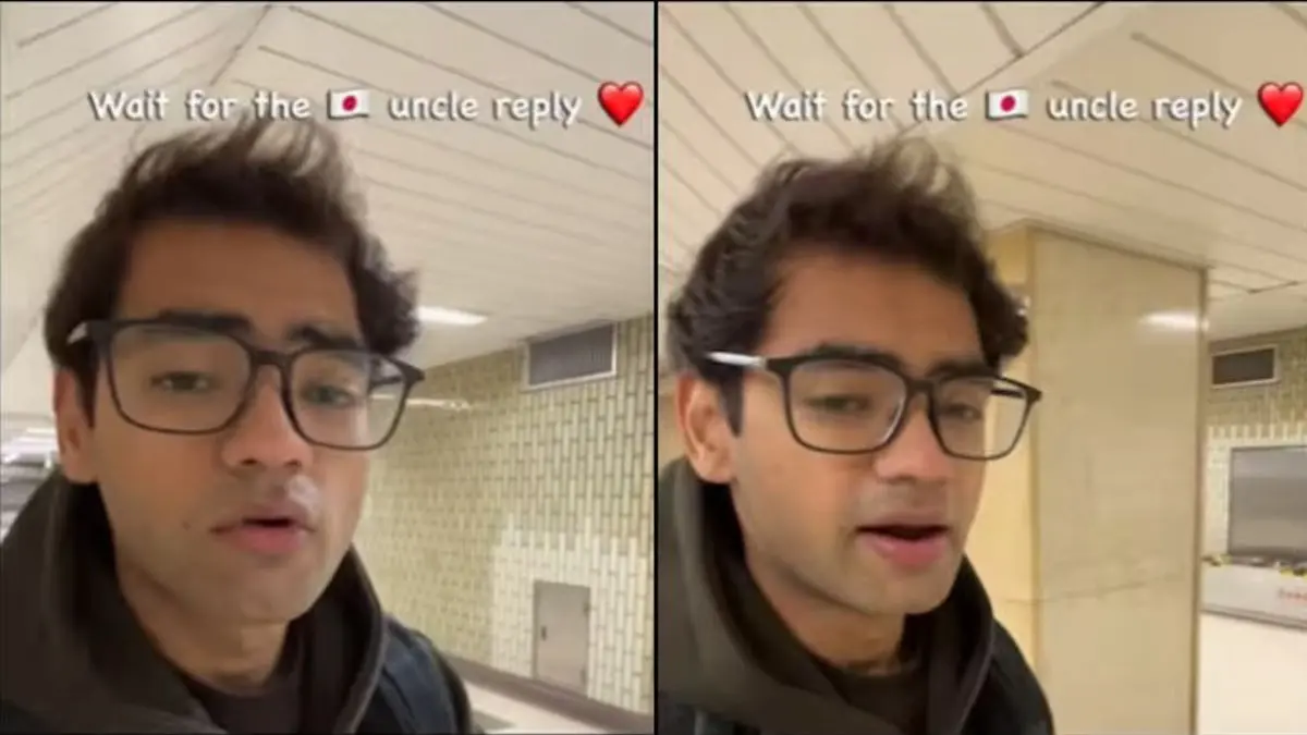 'Main India Se Hoon': Man’s Act of Kindness At Japan Metro Wins Hearts, Video Goes Viral Indian man helps at Japan metro station in viral ‘Main India Se Hoon’ video