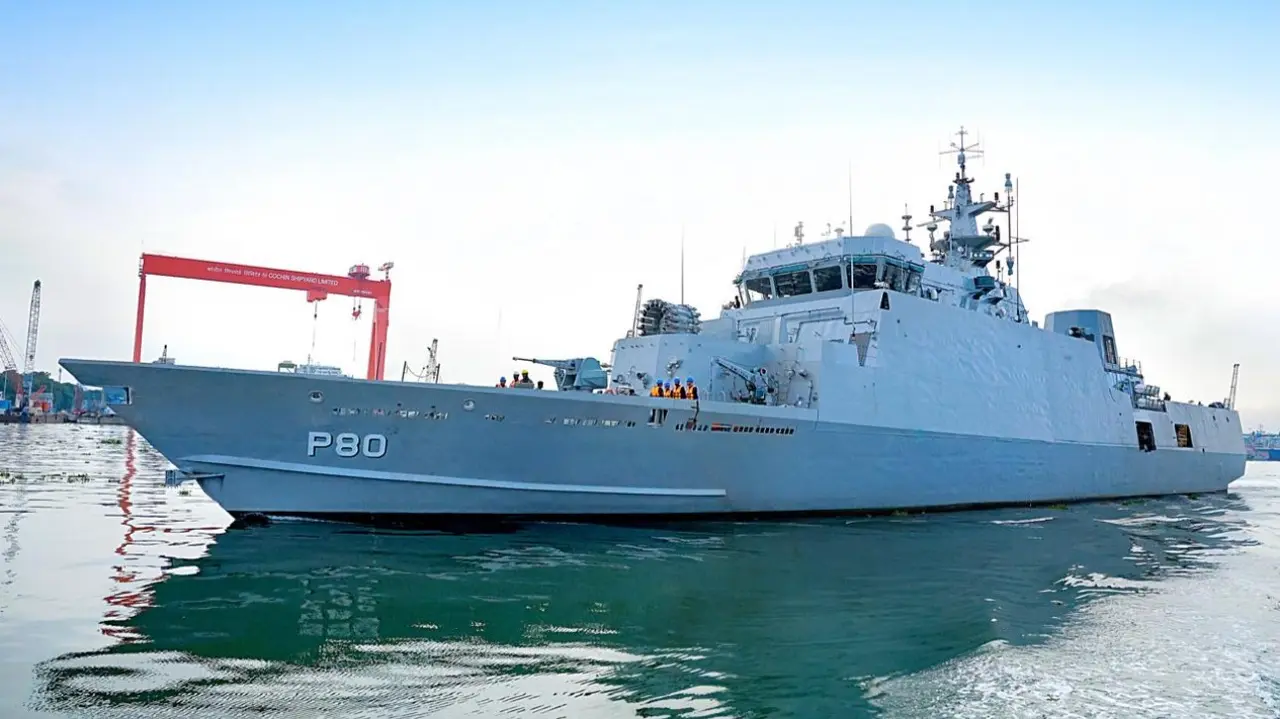 Indian Navy Gets 'MAHE' - 1st Indigenous Anti-Submarine Warfare Shallow Water Craft from Cochin Shipyard Indian Navy Gets 'MAHE' - 1st Indigenous Anti-Submarine Warfare Shallow Water Craft from Cochin Shipyard