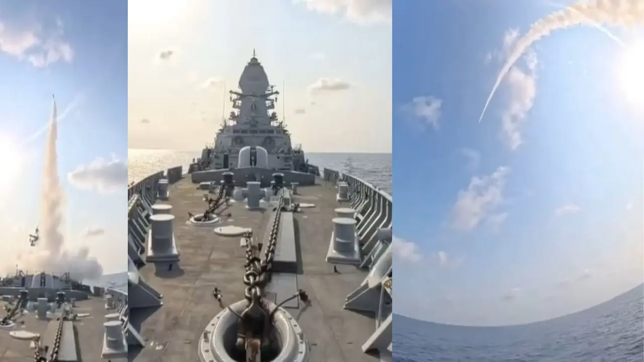 Indian Navy indigenous guided missile destroyer