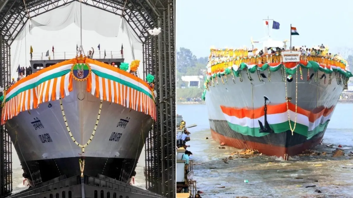Indian Navy To Commission Frontline Stealth Frigates Udaygiri And Himgiri Indian Navy To Commission Frontline Stealth Frigates Udaygiri And Himgiri