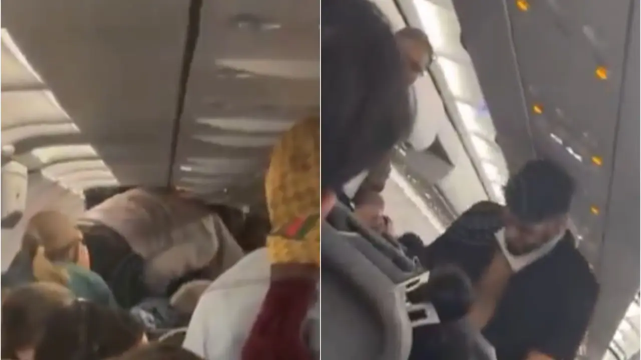‘Dark Laugh’ and Death Threats: Indian-Origin Man Says He Was Just Meditating Before Mid-Air Attack | WATCH Indian-origin man battled fellow passenger mid-air.