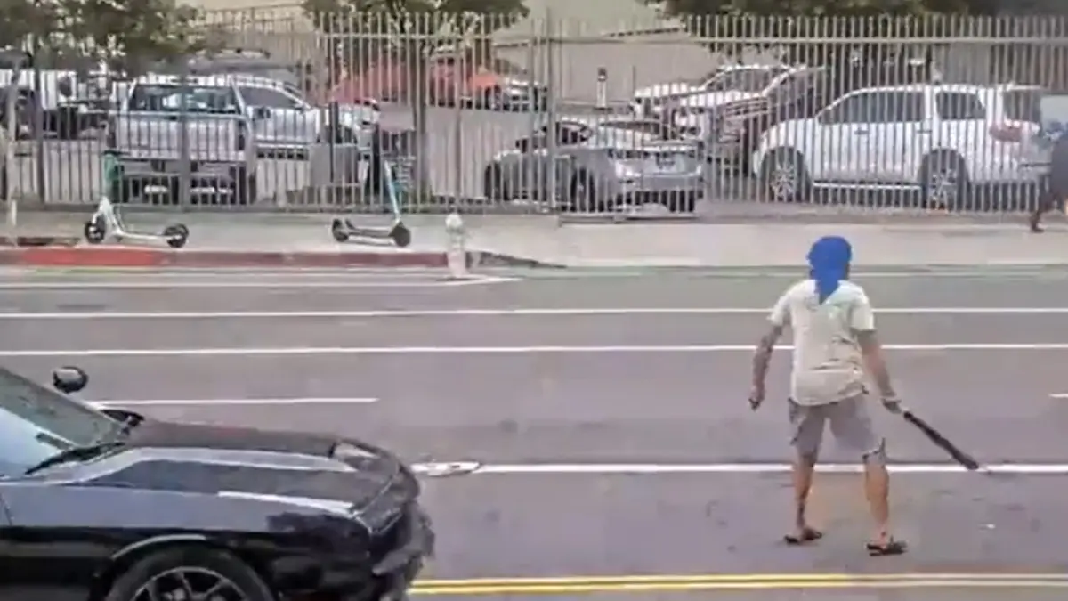 Indian-Origin Man Swinging Machete In Middle of Road Shot Dead by Los Angeles Police | WATCH Indian-Origin Man Wielding Machete Shot Dead by Los Angeles Police