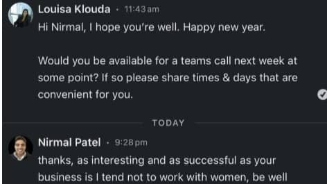 ‘Be Well, Sweetheart’: Indian-Origin Man’s Sexist Message to British