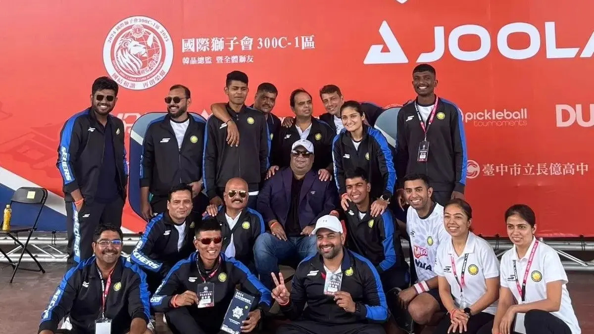 India bag six medals at World Pickleball Championship in Hong Kong indian players won 14 medals including five gold in Asian pickleball games
