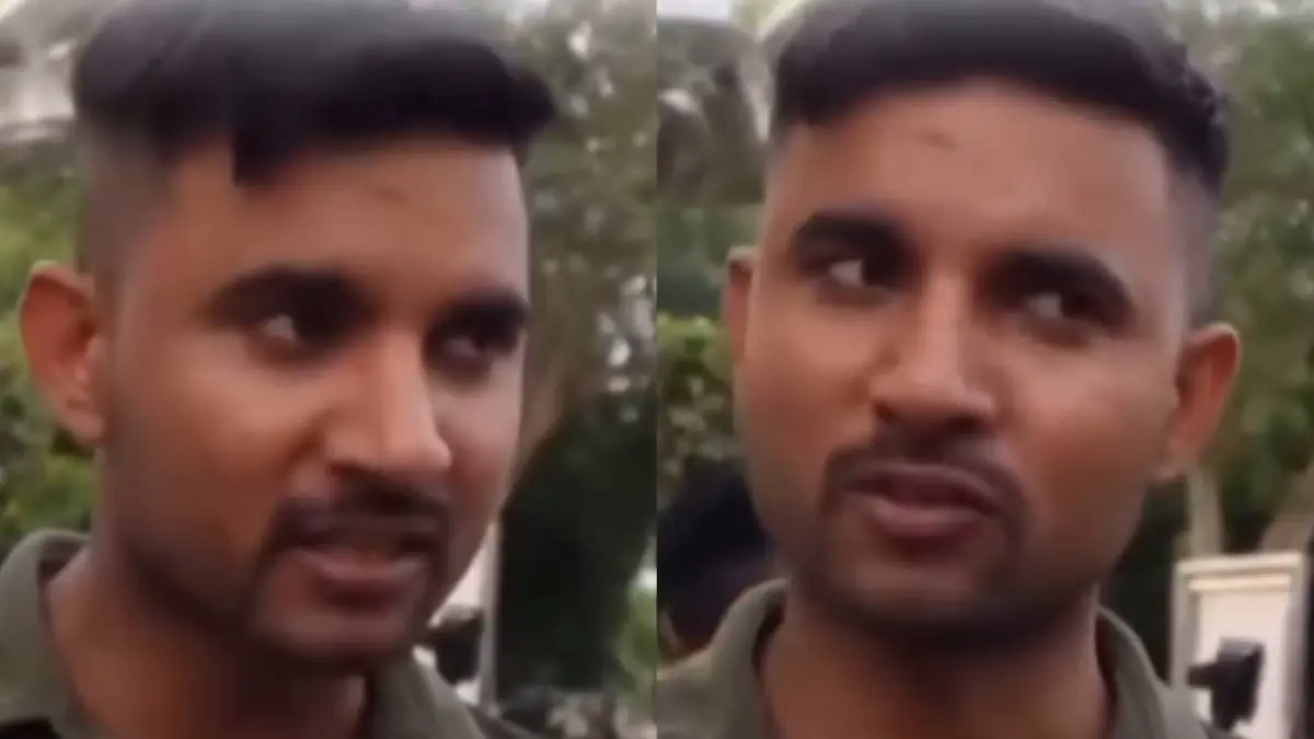 Indian Soldier Viral Video