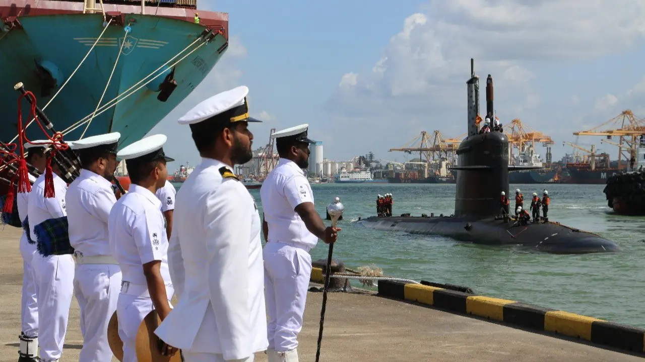 Indian Submarine INS Vela Arrives In Sri Lanka For Operational Turnaround Indian Submarine INS Vela arrives in Sri Lanka for operational turnaround