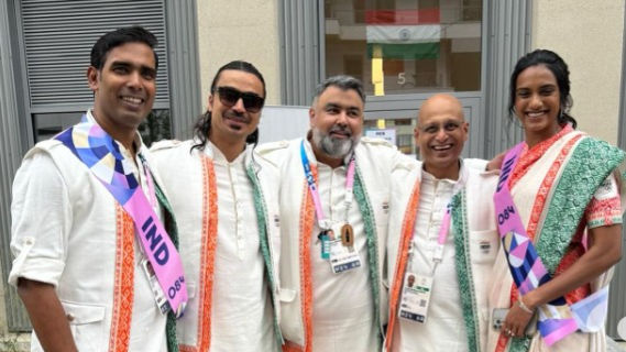 Indian Team Ready For Paris Olympics Opening Ceremony