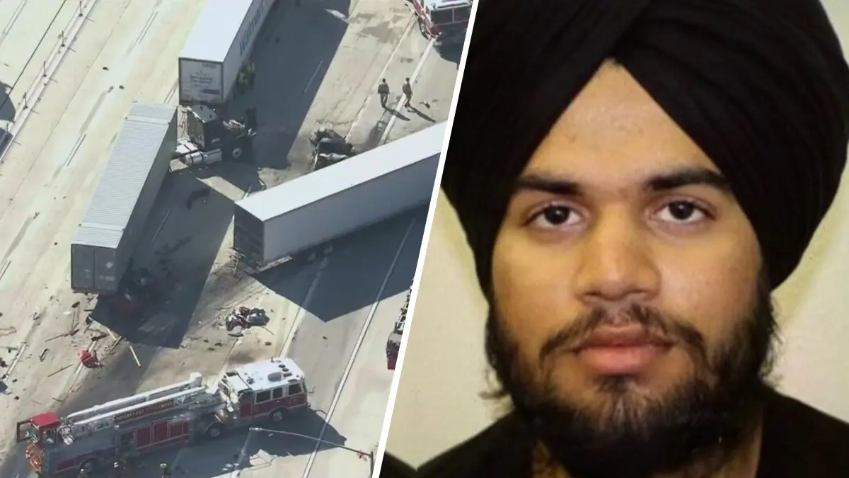Indian Trucker Arrested For Killing 3 In California Road Crash: Alleged ‘Illegal Immigrant’ Was Under Influence Of Drugs