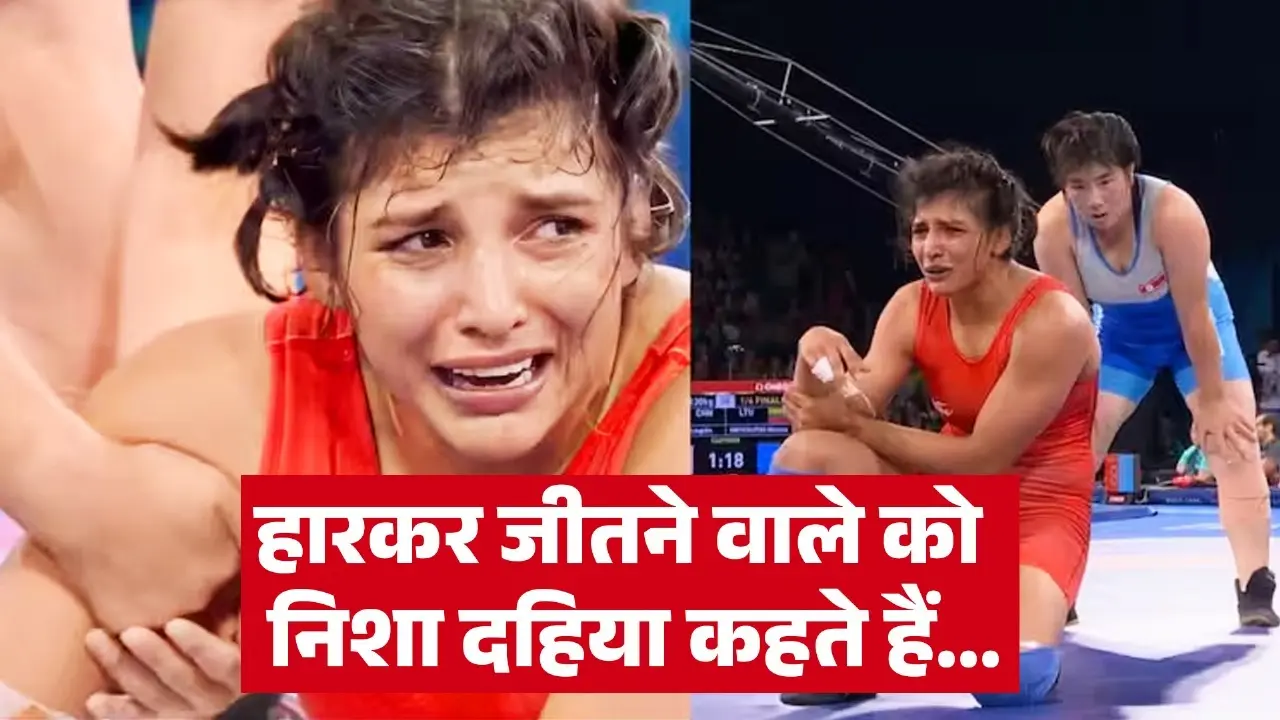 indian woman wrestler nisha dahiya injured