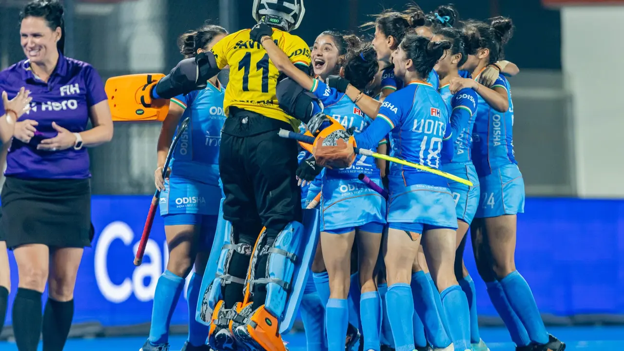 Indian women hockey team beat Olympic champions Netherlands in a shootout