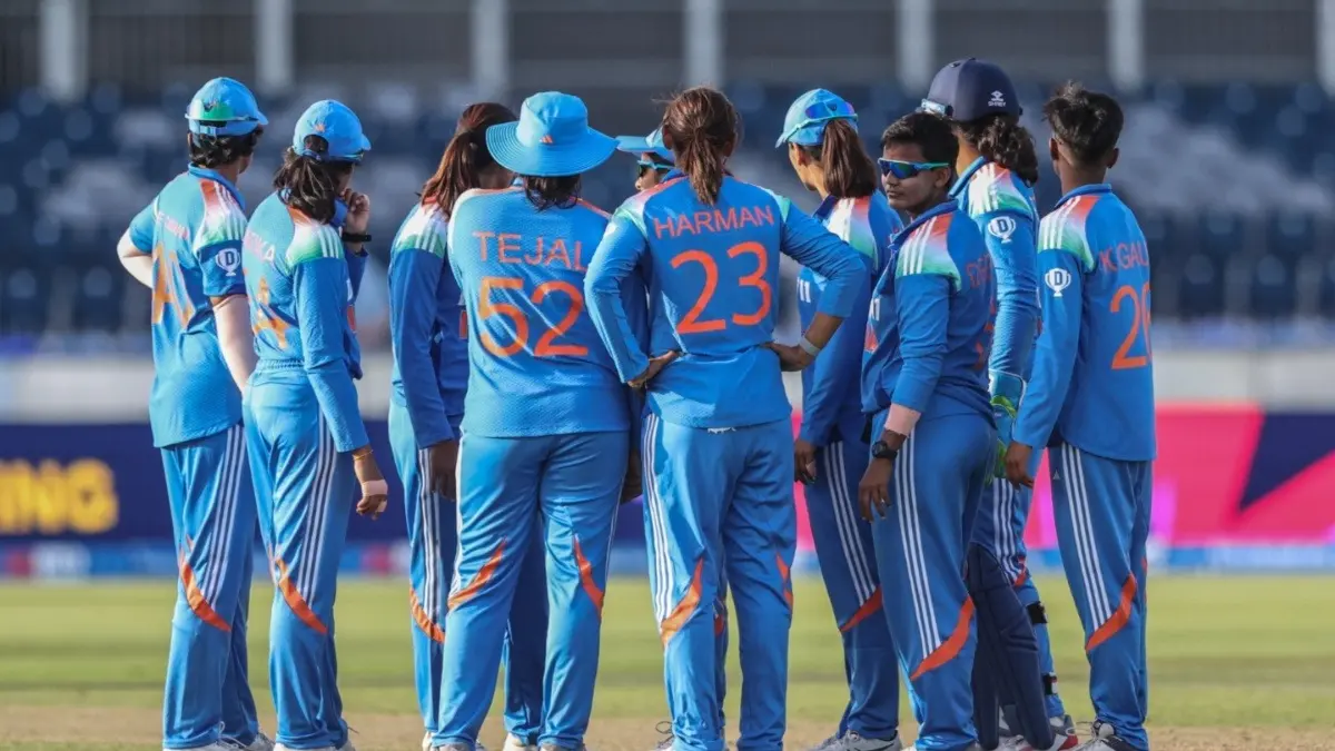 Indian Women's Cricket Team during ODI series against Eangland