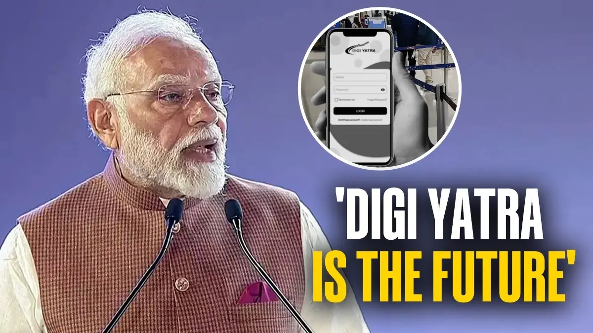 'Digi Yatra Is the Future': India Sets Global Standard for Contactless Flying, Says PM Modi India’s Digi Yatra Sets Standard for Contactless Air Travel: PM Modi