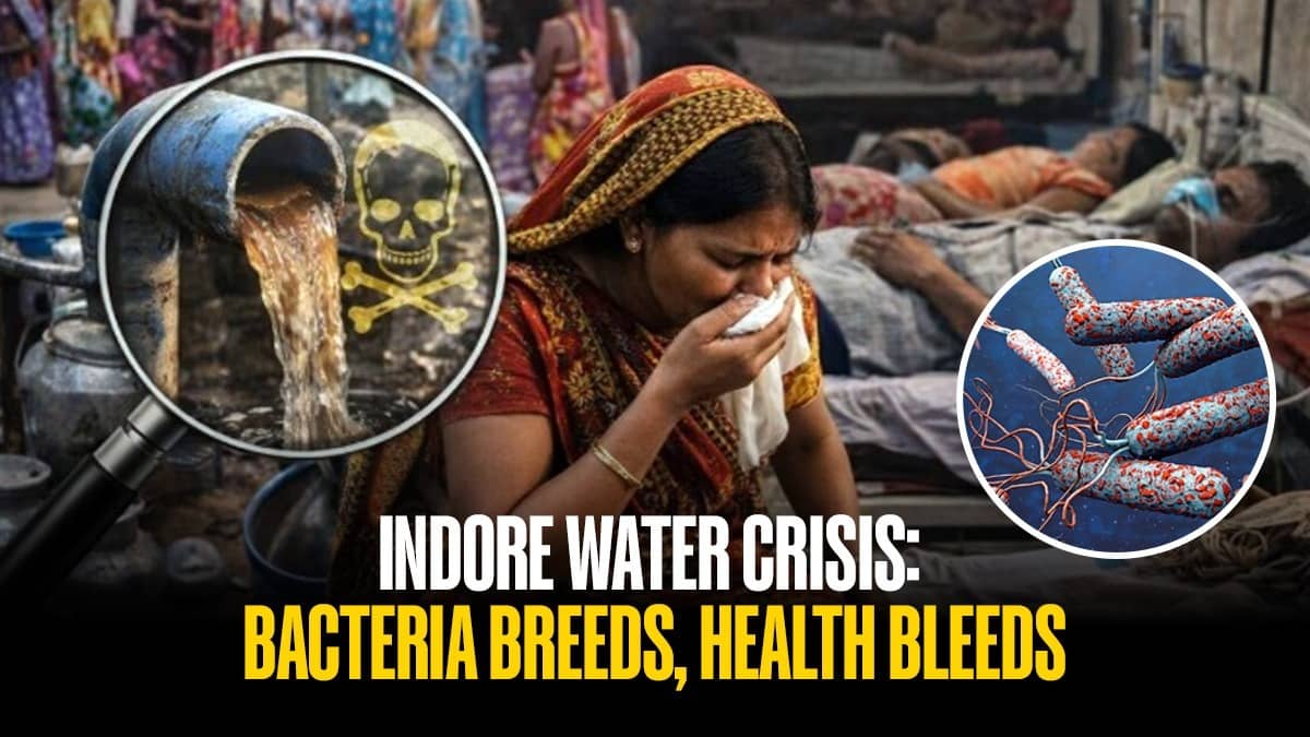 Indore Sips Sewage: Lab Confirms E. coli, Vibrio Cholerae in Narmada Pipeline