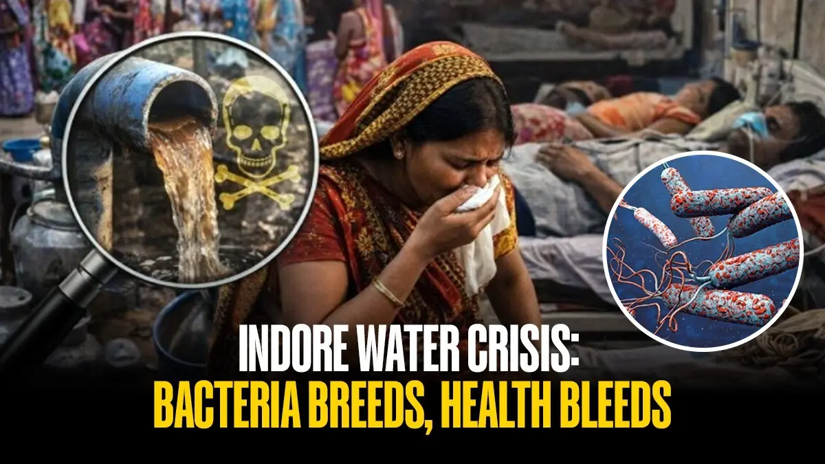 Indore Sips Sewage: Lab Confirms E. coli, Vibrio Cholerae in Narmada Pipeline