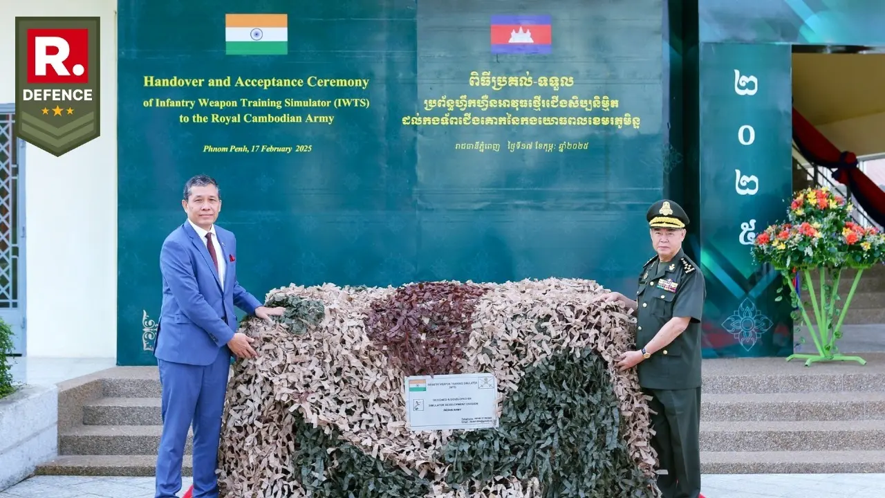 India Equips Cambodian Army with Infantry Training Simulator—A Power Move in Indo-Pacific to Counter China Infantry Weapon Training Simulator