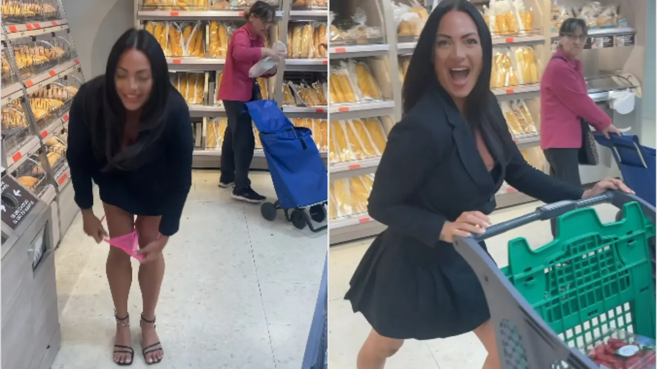 Influencer Faces Backlash For Bizarre Supermarket Stunt