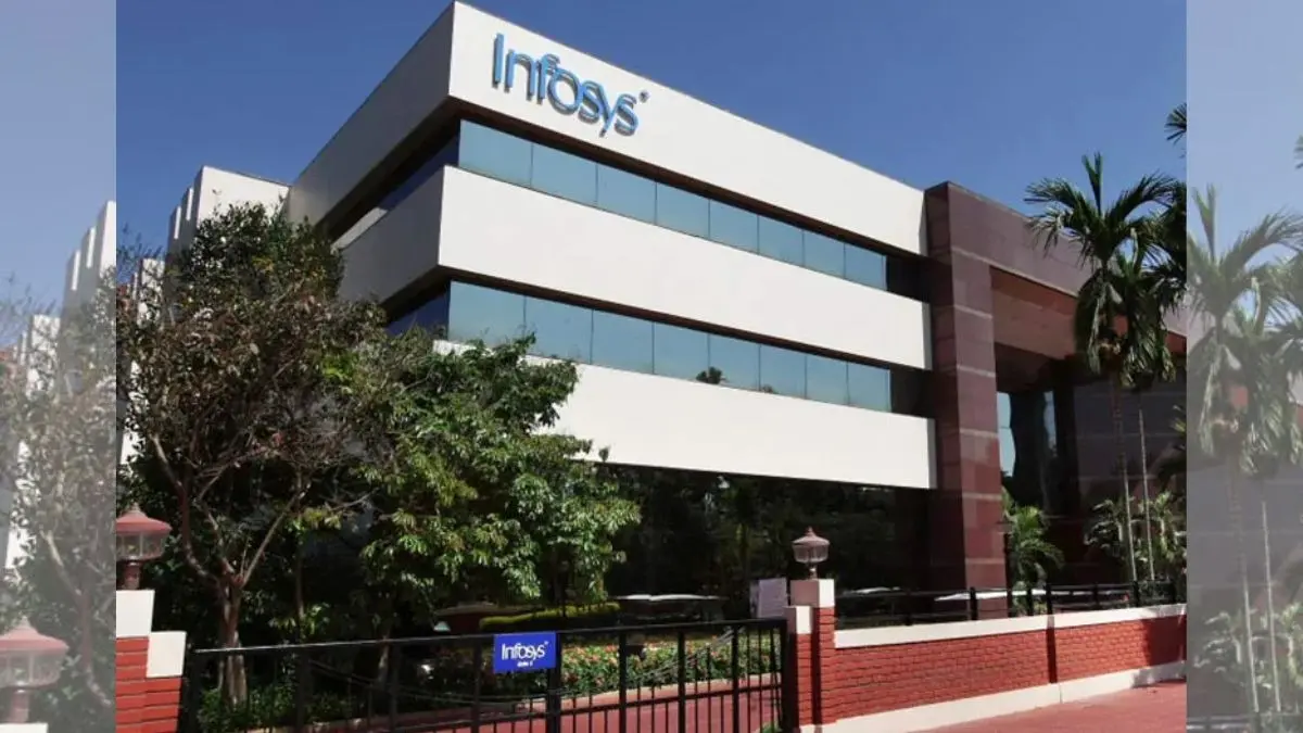 Infosys share price today