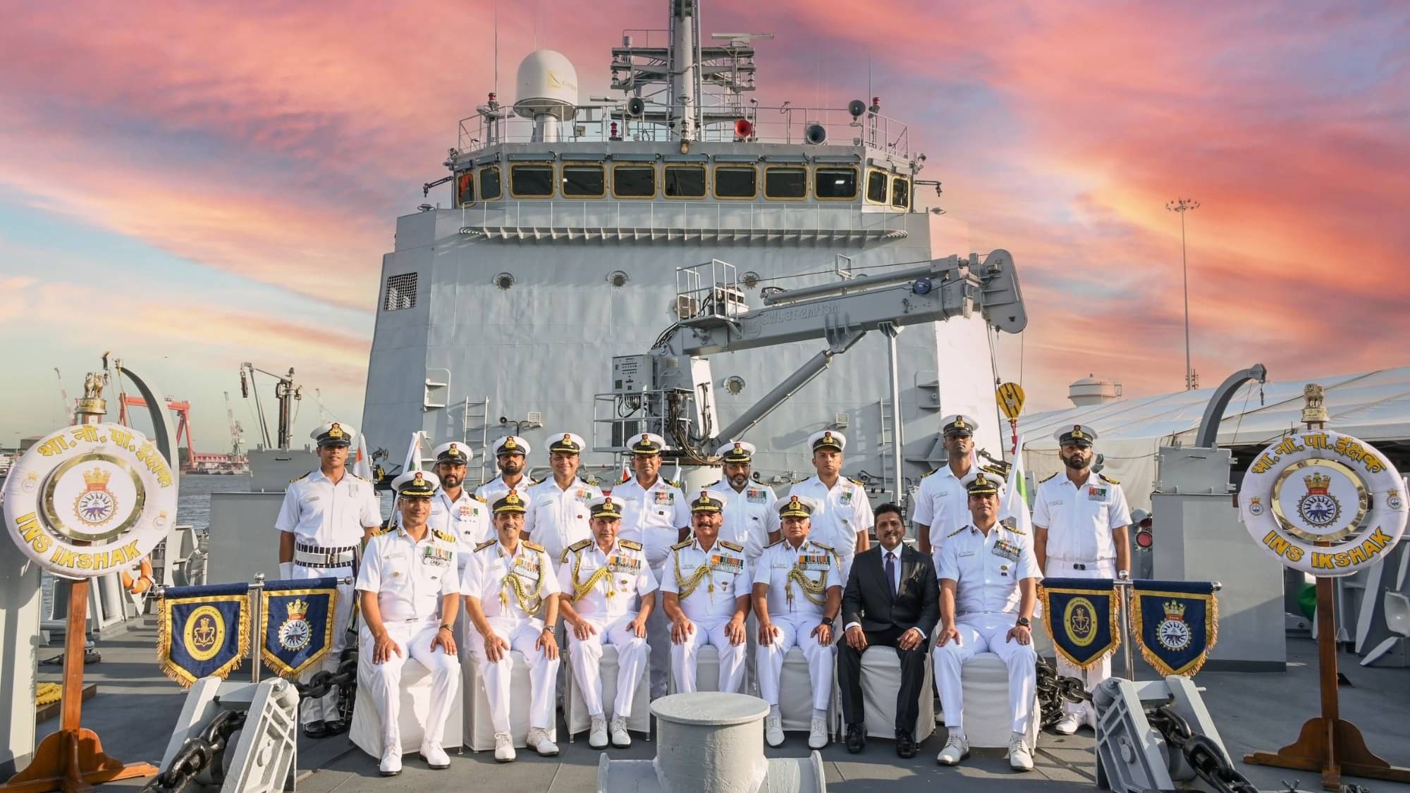  INS Ikshak Commissioned: India’s Third SVL Ship Strengthens Navy’s Hydrographic and Disaster-Response Capabilities