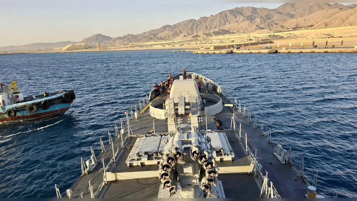 INS Trikand visits Egypt's Safaga as part of operational deployment