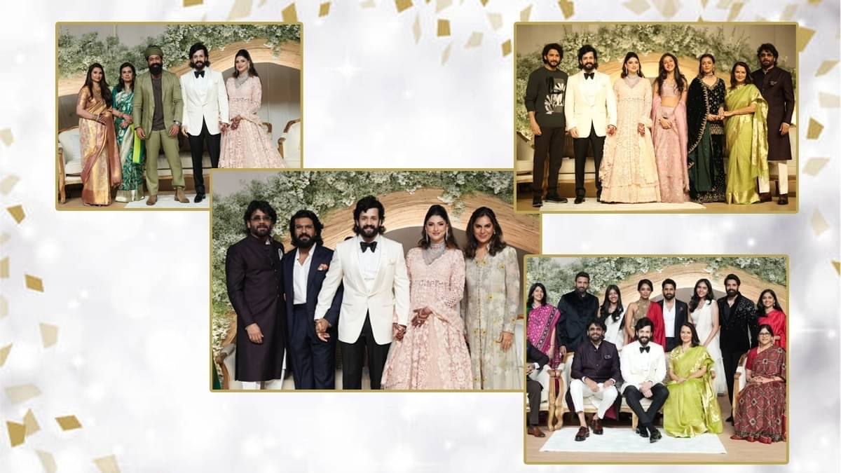 Inside Akhil Akkineni-Zainab Ravdjee's Reception