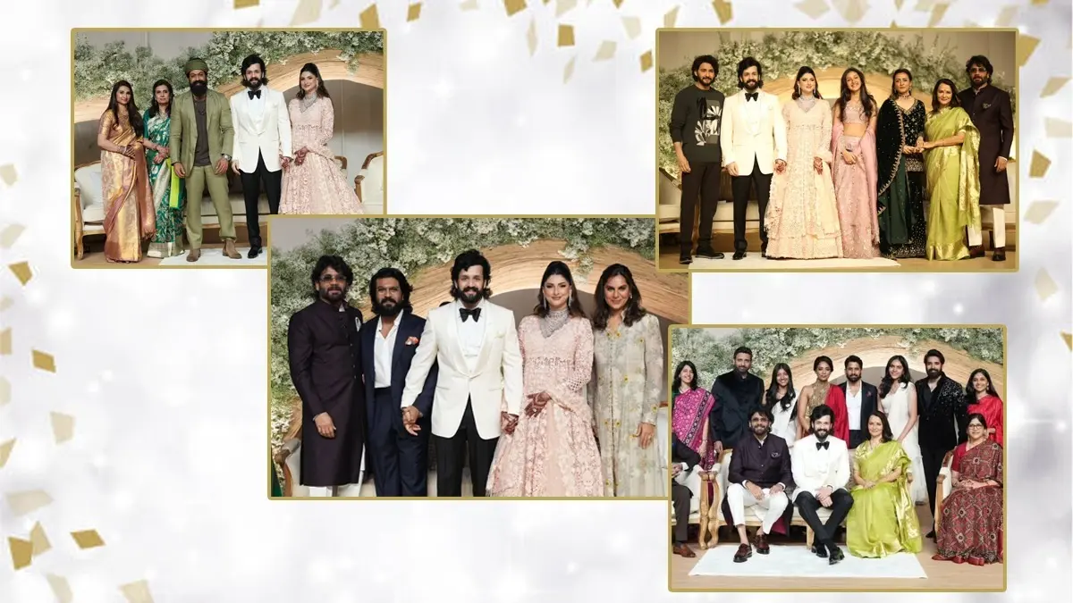 Inside Akhil Akkineni-Zainab Ravdjee's Reception
