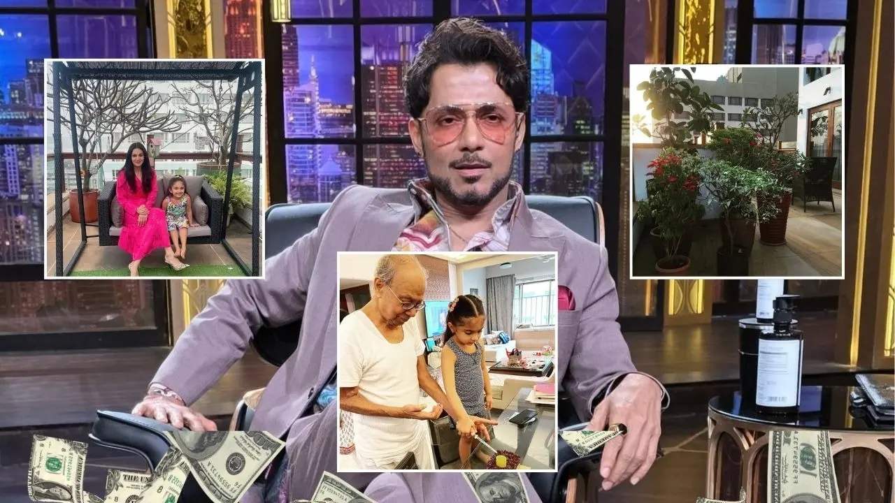 Inside Shark Tank's Anupam Mittal’s ₹15 Crore Plush House In South Mumbai - Lush Terrace, Arabian Sea View And More Inside Anupam Mittal's house