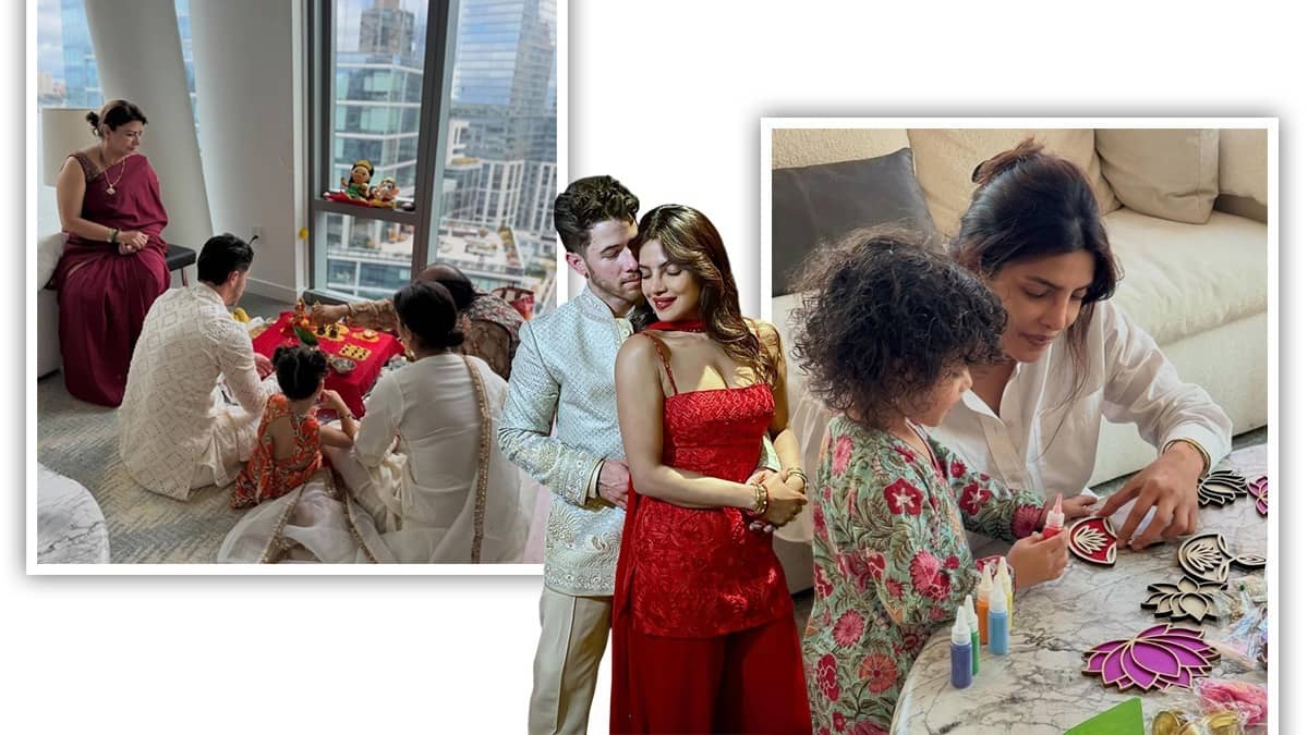 Inside Priyanka Chopra and Nick Jonas's Diwali celebration