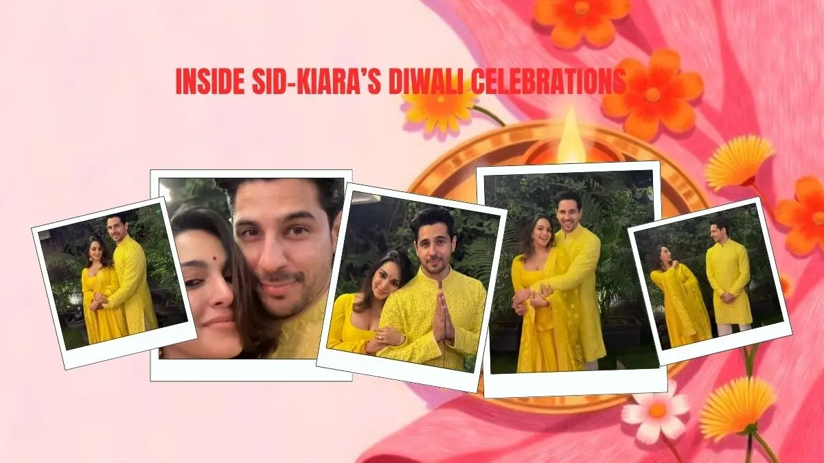 Inside Sidharth Malhotra, Kiara Advani's Diwali Celebration.
