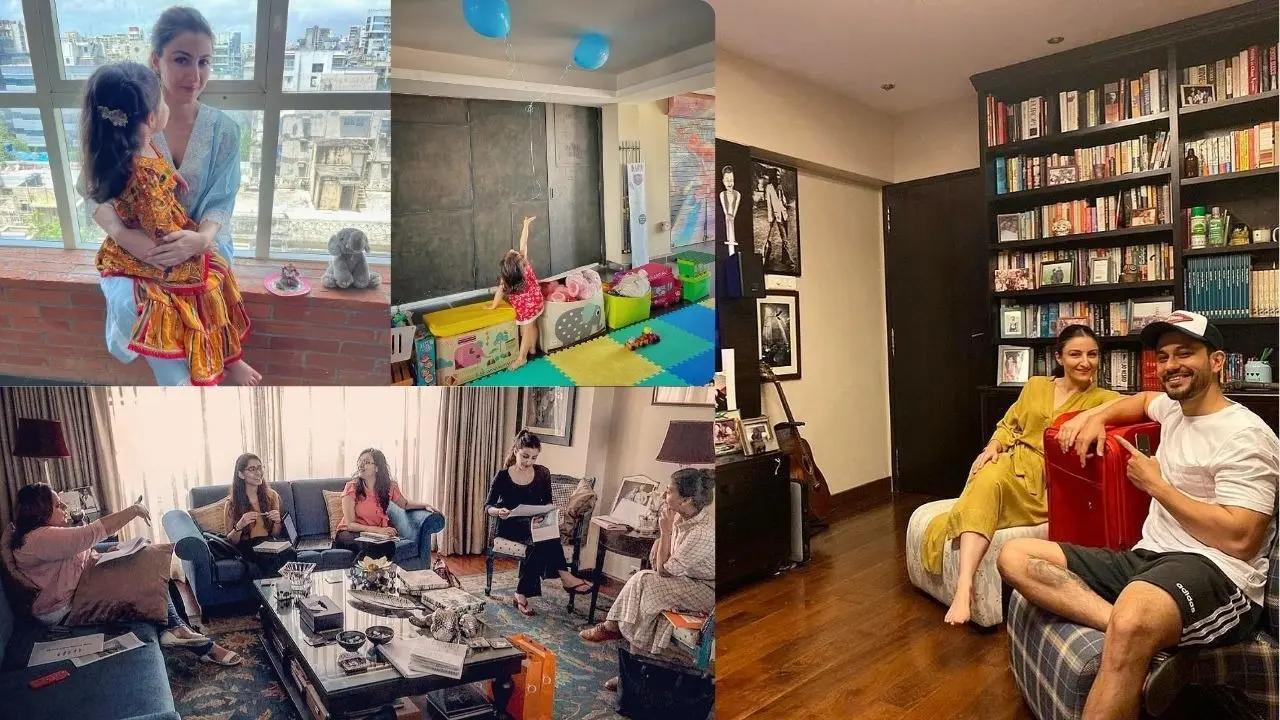 In Pics | Soha Ali Khan-Kunal Khemu's Sea-facing Home Worth ₹9 Crore, A Wedding Gift By Sharmila Tagore Inside Soha-Kunal's ₹9 cr Home Gifted To Couple By Sharmila Tagore