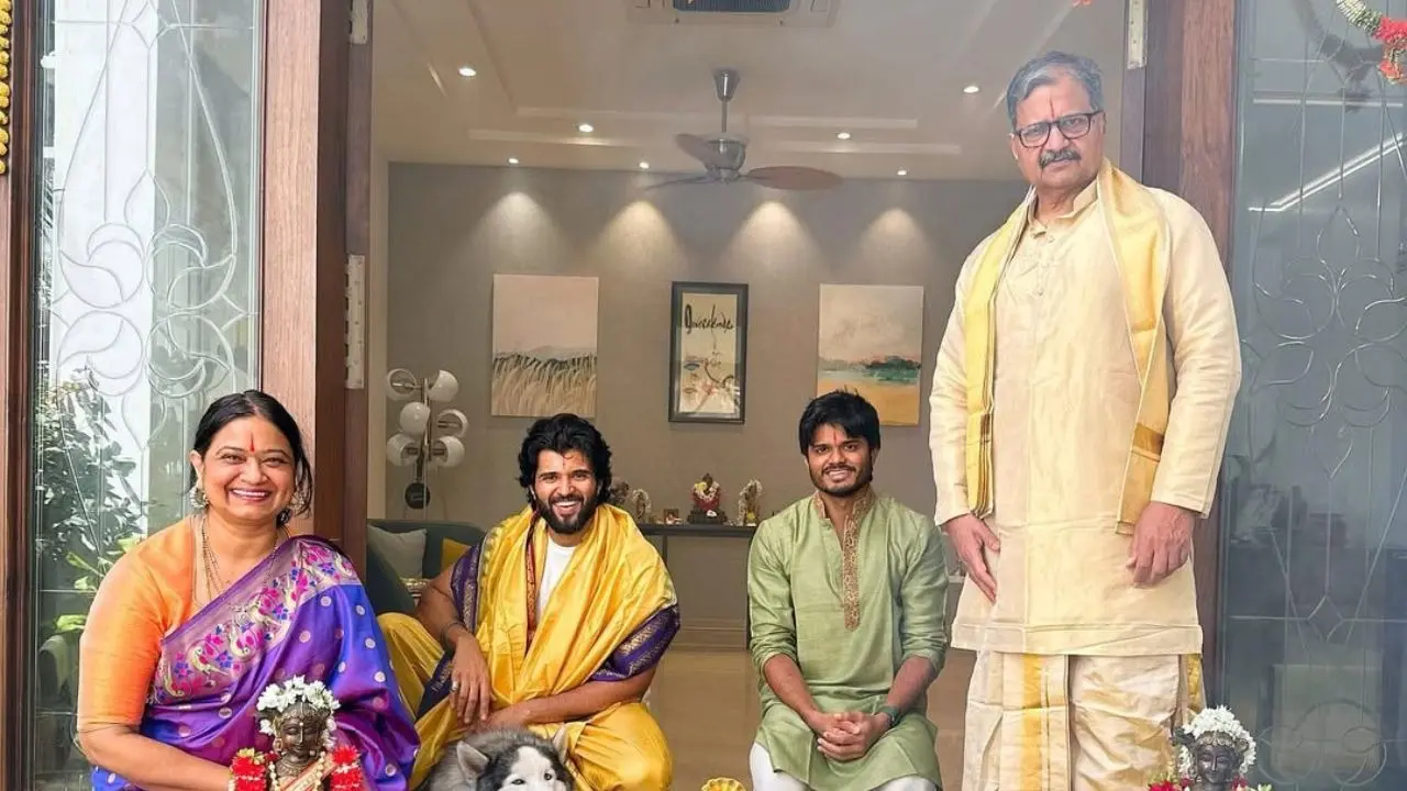 Inside Vijay Deverakonda's Family Home In Hyderabad: Al Fresco Chilling Space To Snug White Bedroom Inside Vijay Deverakonda's Hyderabad House