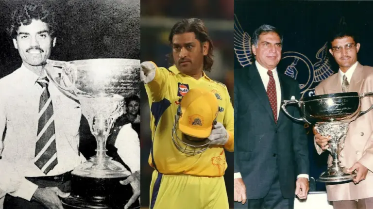 Ratan Tata, MS Dhoni, Sourav Ganguly and Dilip Vengsarkar