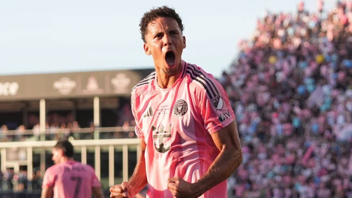 Inter Miami player Ian Fray