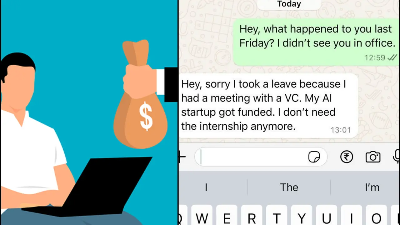 Intern Quits Bengaluru Tech Firm After AI Startup Secures Funding, Sparks Social Media Debate Intern Quits Bengaluru Tech Firm After AI Startup Secures Funding, Sparks Social Media Debate