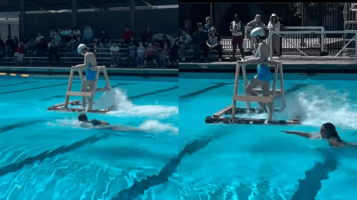 Internet Can’t Believe This Girl’s Water-Walking Hack!