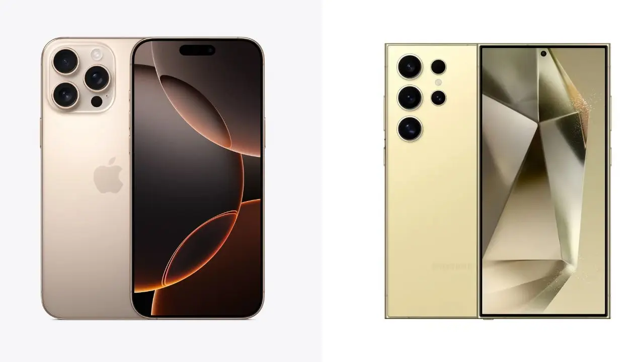 iPhone 16 Pro Max vs Samsung Galaxy S24 Ultra: Specifications Compared iPhone 16 pro max samsung galaxy s24 ultra