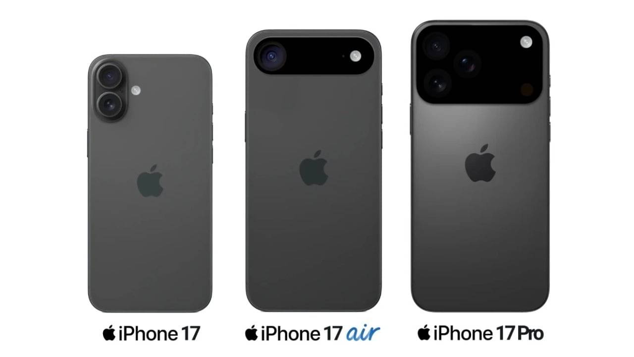 iPhone 17 Air Looks Insanely Thinner Next to iPhone 17 Pro in New Image ...