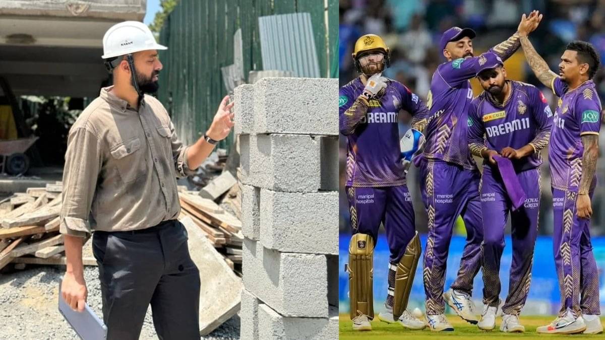 IPL 2025 KKR Star Spinner Varun Chakravarthy share some photos as Architect 