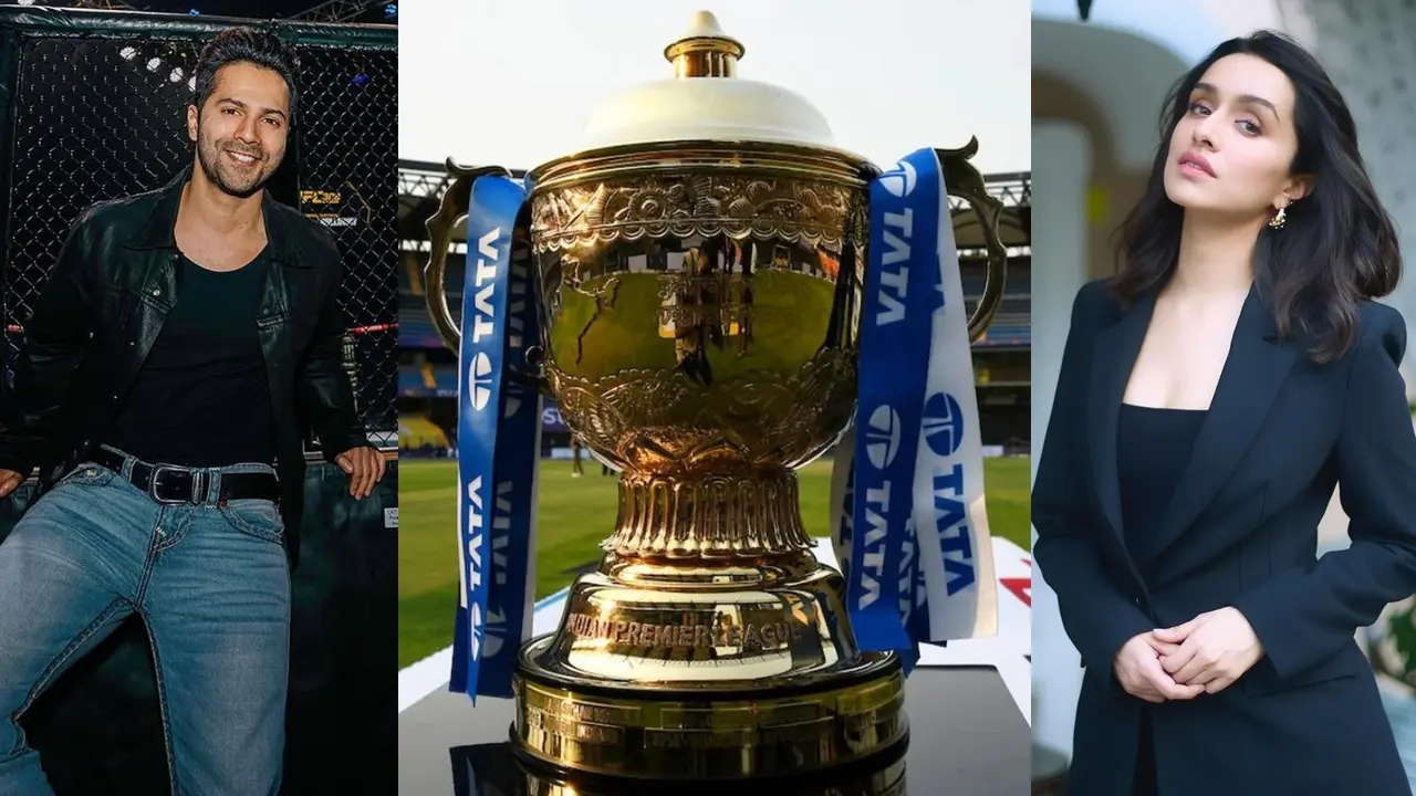IPL 2025 Opening Ceremony Bollywood stars like shraddha Kapoor and Varun Dhawan will give performance