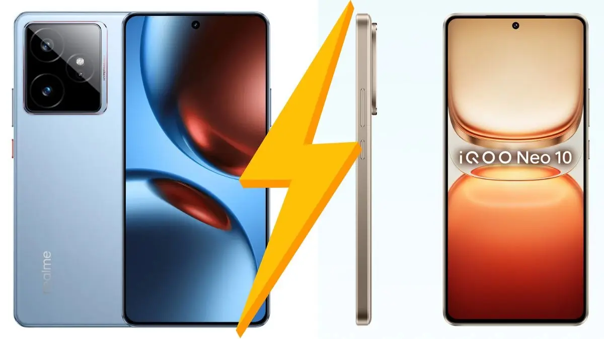 Realme GT 7 vs iQOO Neo 10: Which One to Choose for Under ₹35,000? iqoo realme