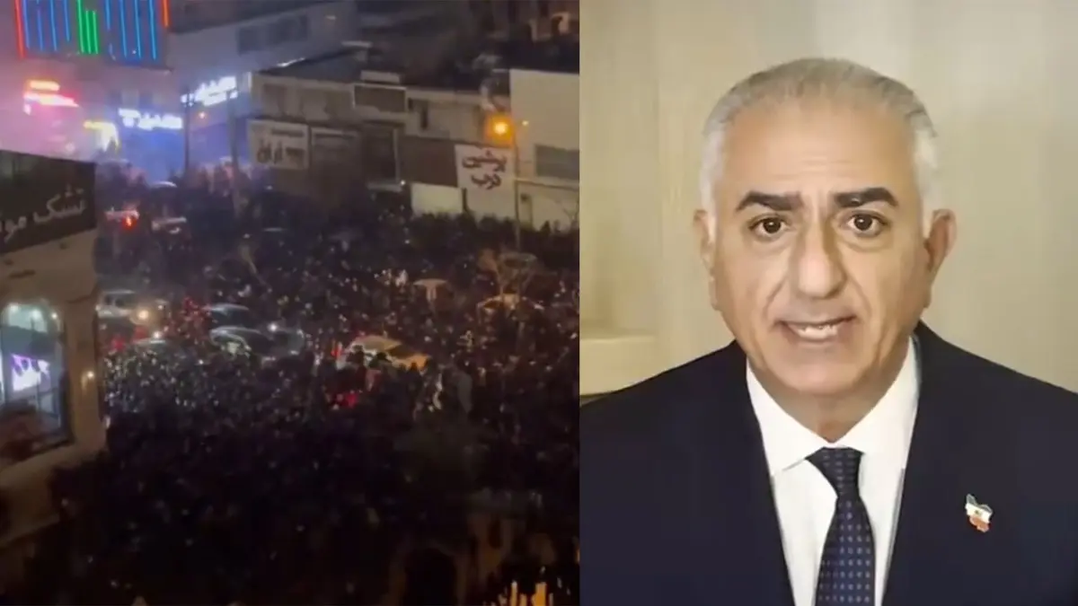 'Do Not Abandon Streets': Iran's Exiled Crown Prince Reza Pahlavi Lauds Protestors