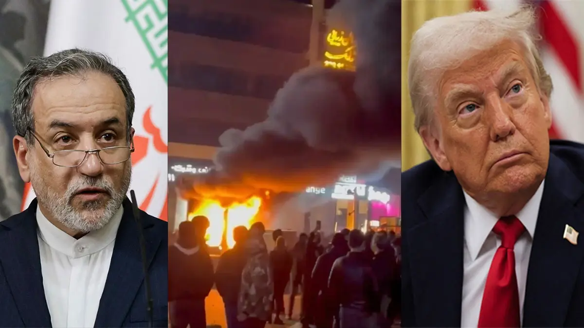 'Don't Repeat Same Mistake, Determination Can't Be Bombed': Iran Foreign Minister Warns Trump Amid Protests