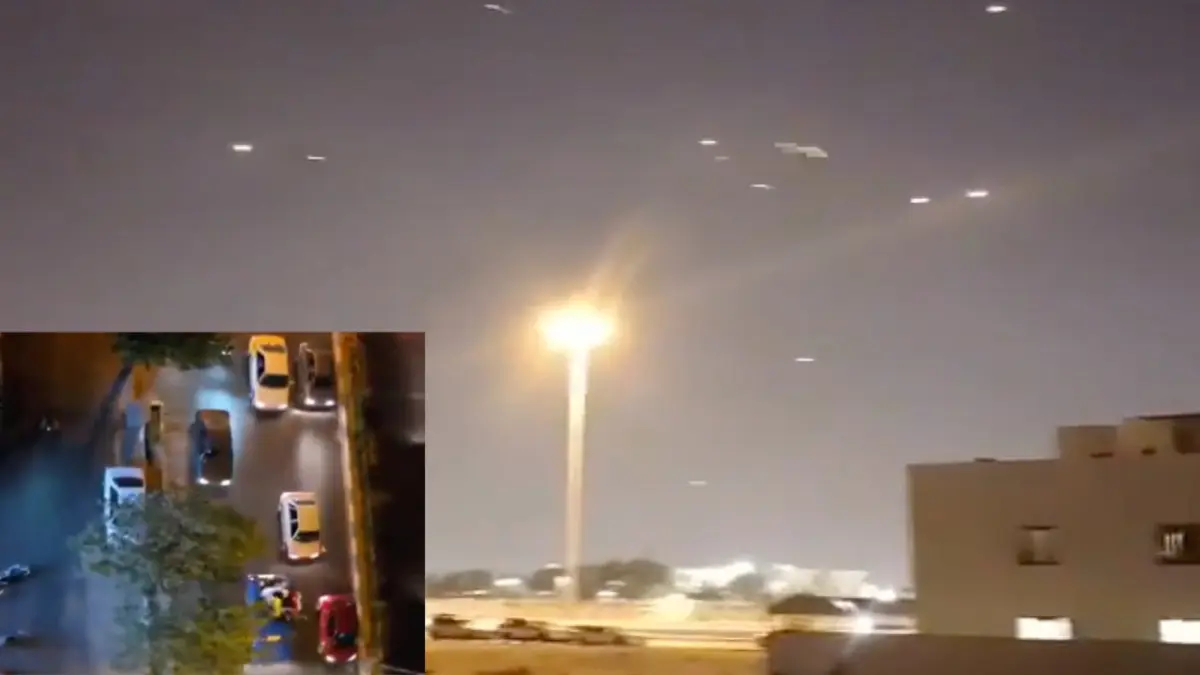 Massive Celebrations On Streets of Tehran After Iran Targets US Airbase Al-Udeid In Qatar Iran targets US Airbase in Qatar