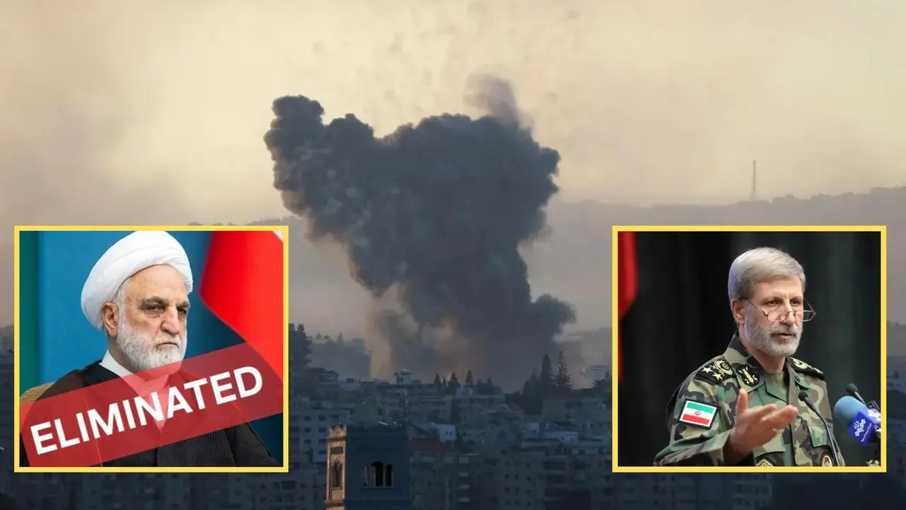 इजरायल के हमले में ईरान के आर्मी चीफ आमिर हात्मी और न्याय प्रमुख मोहसनी एजई की मौत! हर तरफ मची भयंकर तबाही Iranian army chief General Amir Hatami Head of the Judiciary Hossein Mohseni killed as Israel hits Tehran