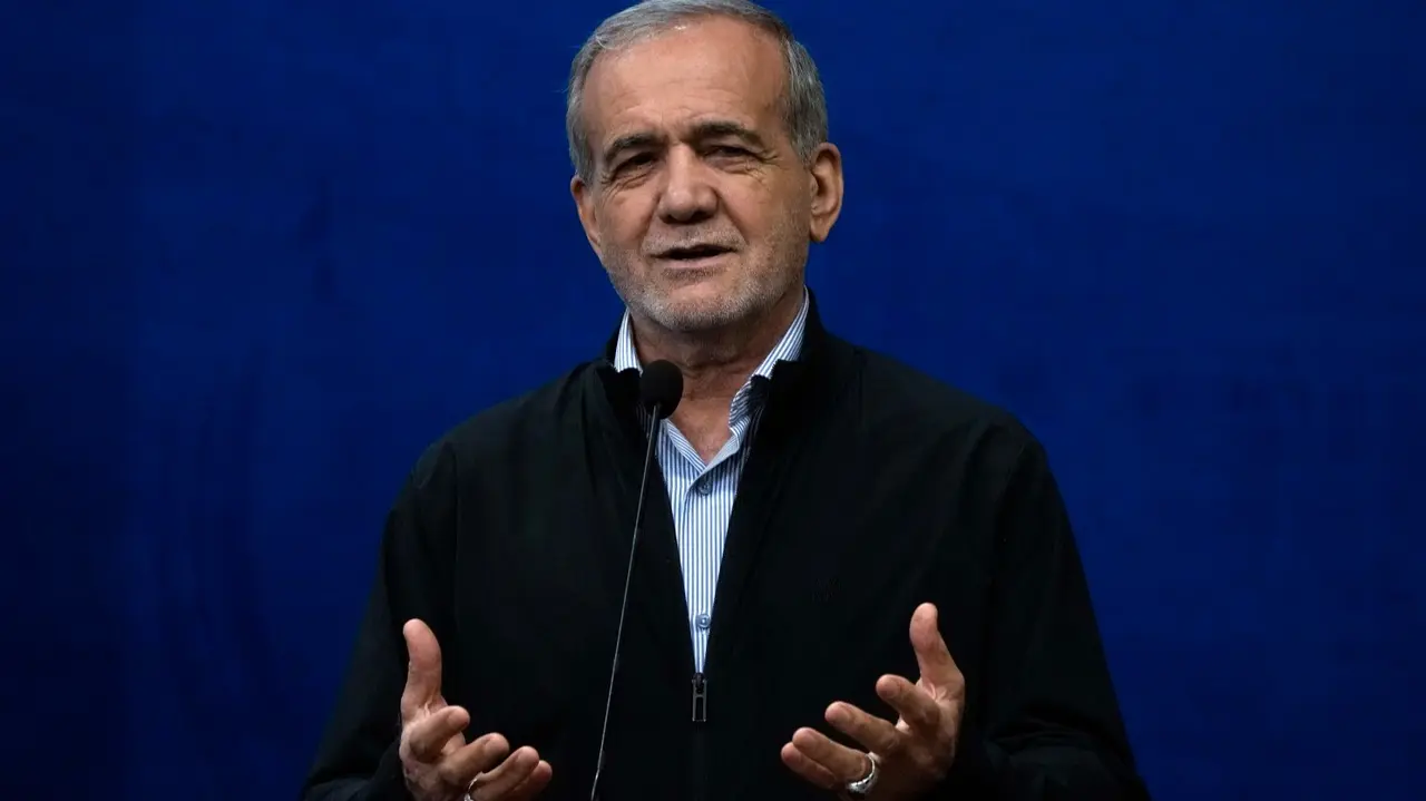 Iranian President Masoud Pezeshkian.