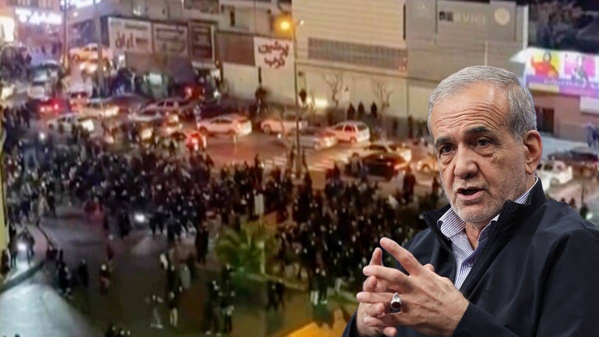 Iranian President Pezeshkian Vows to Listen to Protesters, Warns Rioters as Violent Unrest Continues