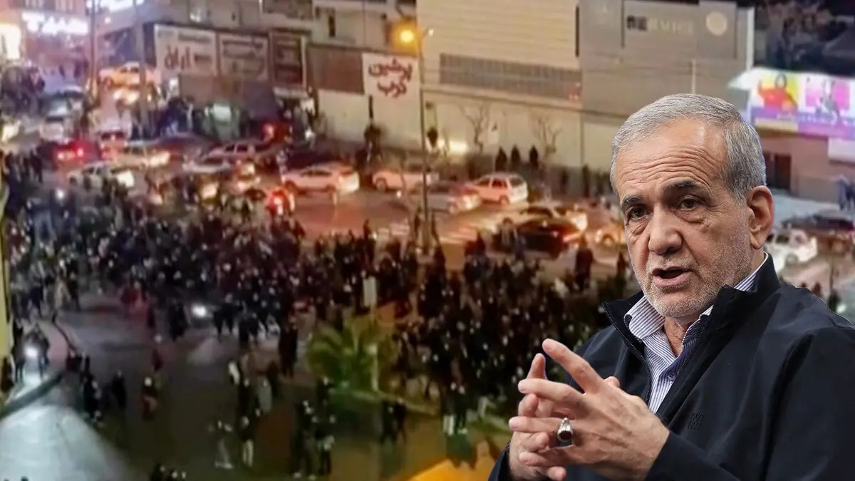 Iranian President Pezeshkian Warns Rioters As Unrest Intensifies, Says Ready To Listen To Peaceful Protesters